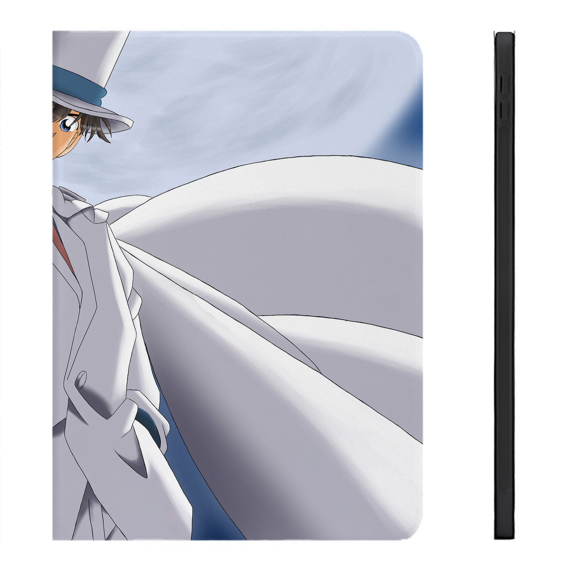 （画像用） 名探偵コナン Detective Conan IPadケース ペンホルダー付き ブックスタイルデザイン
